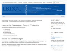 Tablet Screenshot of ibix.de